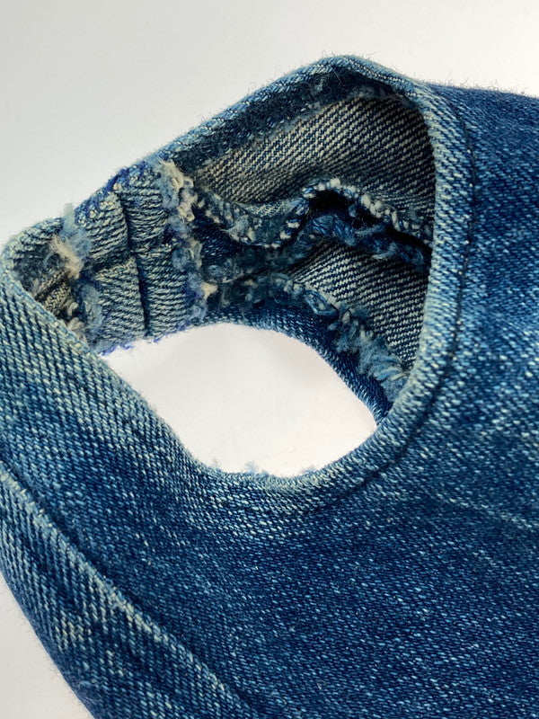 【中古品】【レディース】 ISSEY MIYAKE イッセイミヤケ 80's DENIM PANT RG43316 VINTAGE 80年代 デニムパンツ ボトムス ジーンズ ヴィンテージ 151-251201-kk-60-min サイズ：表記なし 下記参照 カラー：インディゴ 万代Net店