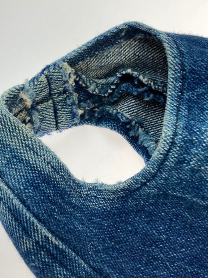 【中古品】【レディース】 ISSEY MIYAKE イッセイミヤケ 80's DENIM PANT RG43316 VINTAGE 80年代 デニムパンツ ボトムス ジーンズ ヴィンテージ 151-251201-kk-60-min サイズ：表記なし 下記参照 カラー：インディゴ 万代Net店