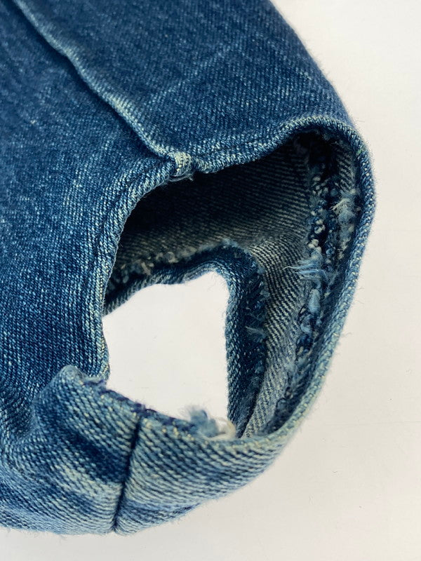 【中古品】【レディース】 ISSEY MIYAKE イッセイミヤケ 80's DENIM PANT RG43316 VINTAGE 80年代 デニムパンツ ボトムス ジーンズ ヴィンテージ 151-251201-kk-60-min サイズ：表記なし 下記参照 カラー：インディゴ 万代Net店