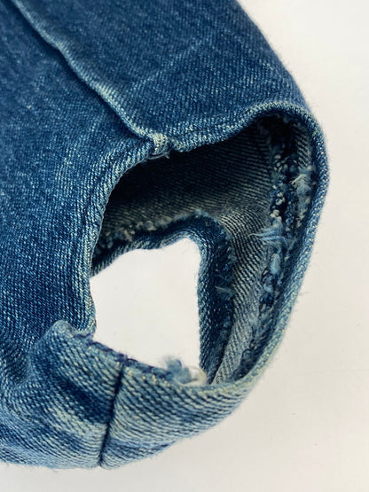 【中古品】【レディース】 ISSEY MIYAKE イッセイミヤケ 80's DENIM PANT RG43316 VINTAGE 80年代 デニムパンツ ボトムス ジーンズ ヴィンテージ 151-251201-kk-60-min サイズ：表記なし 下記参照 カラー：インディゴ 万代Net店