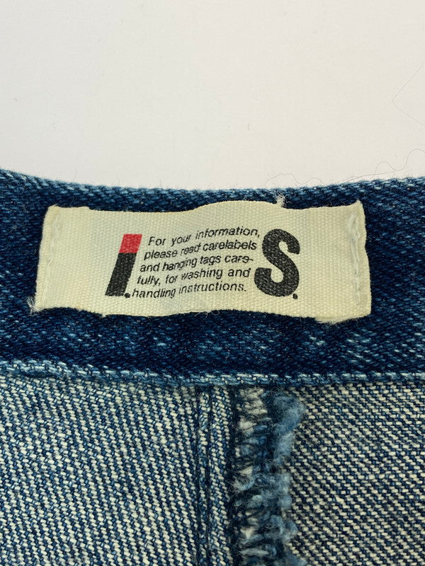 【中古品】【レディース】 ISSEY MIYAKE イッセイミヤケ 80's DENIM PANT RG43316 VINTAGE 80年代 デニムパンツ ボトムス ジーンズ ヴィンテージ 151-251201-kk-60-min サイズ：表記なし 下記参照 カラー：インディゴ 万代Net店