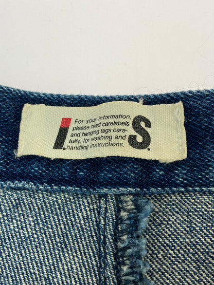 【中古品】【レディース】 ISSEY MIYAKE イッセイミヤケ 80's DENIM PANT RG43316 VINTAGE 80年代 デニムパンツ ボトムス ジーンズ ヴィンテージ 151-251201-kk-60-min サイズ：表記なし 下記参照 カラー：インディゴ 万代Net店