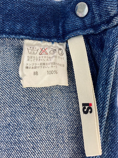【中古品】【レディース】 ISSEY MIYAKE イッセイミヤケ 80's DENIM PANT RG43316 VINTAGE 80年代 デニムパンツ ボトムス ジーンズ ヴィンテージ 151-251201-kk-60-min サイズ：表記なし 下記参照 カラー：インディゴ 万代Net店