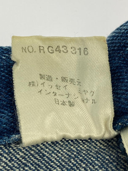【中古品】【レディース】 ISSEY MIYAKE イッセイミヤケ 80's DENIM PANT RG43316 VINTAGE 80年代 デニムパンツ ボトムス ジーンズ ヴィンテージ 151-251201-kk-60-min サイズ：表記なし 下記参照 カラー：インディゴ 万代Net店