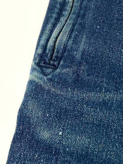 【中古品】【レディース】 ISSEY MIYAKE イッセイミヤケ 80's DENIM PANT RG43316 VINTAGE 80年代 デニムパンツ ボトムス ジーンズ ヴィンテージ 151-251201-kk-60-min サイズ：表記なし 下記参照 カラー：インディゴ 万代Net店