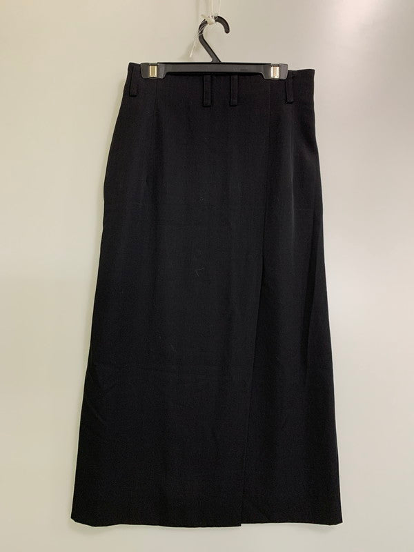 【中古品】【レディース】 ISSEY MIYAKE イッセイミヤケ IM51-F0101 WOOL SKIRT ウールスカート 171-251206-zi-32-min サイズ：S カラー：ブラック 万代Net店