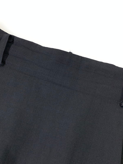 【中古品】【レディース】 ISSEY MIYAKE イッセイミヤケ IM51-F0101 WOOL SKIRT ウールスカート 171-251206-zi-32-min サイズ：S カラー：ブラック 万代Net店