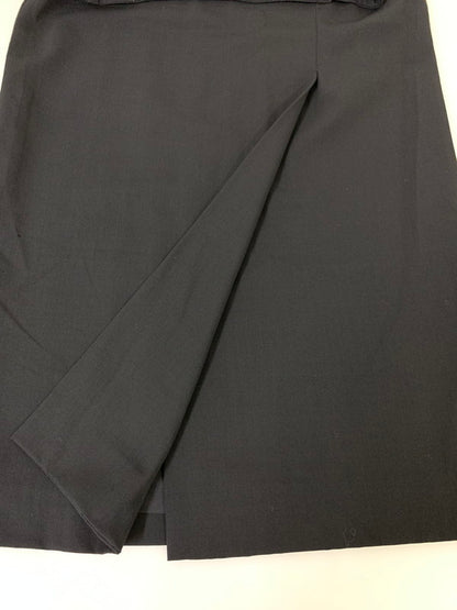 【中古品】【レディース】 ISSEY MIYAKE イッセイミヤケ IM51-F0101 WOOL SKIRT ウールスカート 171-251206-zi-32-min サイズ：S カラー：ブラック 万代Net店