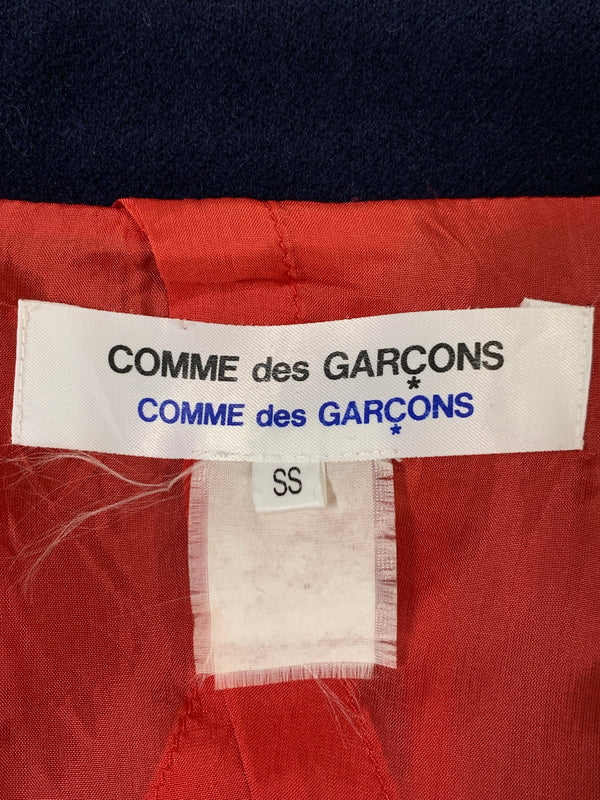 【中古品】【レディース】 COMME DES GARCONS COMME DES GARCONS コムデギャルソン コムデギャルソン 3B TAILORED JACKET W11J019 170-260922-hu-60-min サイズ：SS カラー：ネイビー 万代Net店