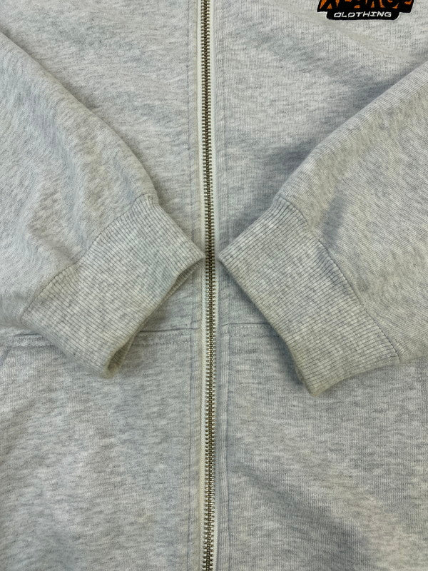 【中古品】【メンズ】 XLARGE エクストララージ 7STORE ADDRESS ZIP HOODED SWEAT 101224012035 ジップ フーディー スウェット メンズ トップス フルジップ パーカー 142-251205-em-26-min サイズ：XL カラー：ライトグレー 万代Net店