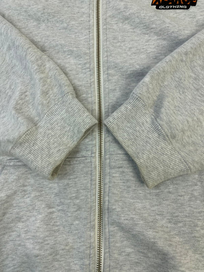 【中古品】【メンズ】 XLARGE エクストララージ 7STORE ADDRESS ZIP HOODED SWEAT 101224012035 ジップ フーディー スウェット メンズ トップス フルジップ パーカー 142-251205-em-26-min サイズ：XL カラー：ライトグレー 万代Net店