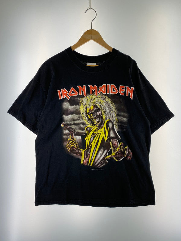 【現状渡し品】【メンズ】 IRON MADEN S/S PRINT TEE アイアン メイデン ショートスリーブ プリント Tシャツ 半袖Tシャツ トップス 146-251225-yn-12-min サイズ：XL カラー：ブラック 万代Net店