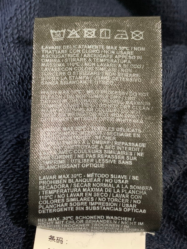 【中古品】【メンズ】 RAF SIMONS ラフシモンズ 22SS DESTROYED CREWNECK SWEATER SREAPERS 221-M167 デストロイ クルーネックスウェット トップス トレーナー 141-251201-kk-35-min サイズ：2 カラー：ネイビー 万代Net店