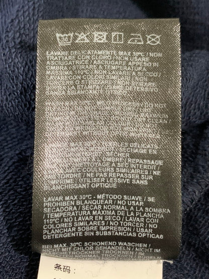 【中古品】【メンズ】 RAF SIMONS ラフシモンズ 22SS DESTROYED CREWNECK SWEATER SREAPERS 221-M167 デストロイ クルーネックスウェット トップス トレーナー 141-251201-kk-35-min サイズ：2 カラー：ネイビー 万代Net店