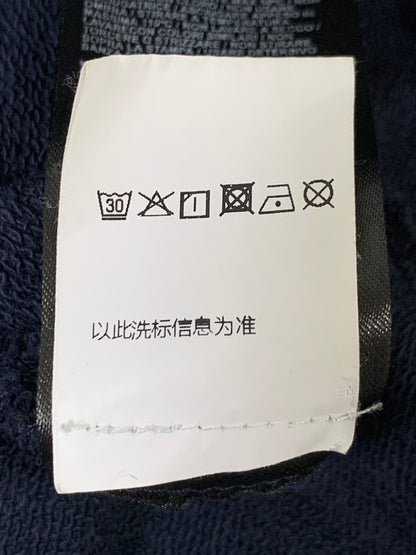 【中古品】【メンズ】 RAF SIMONS ラフシモンズ 22SS DESTROYED CREWNECK SWEATER SREAPERS 221-M167 デストロイ クルーネックスウェット トップス トレーナー 141-251201-kk-35-min サイズ：2 カラー：ネイビー 万代Net店