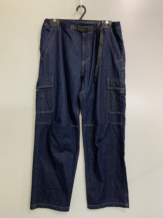 【中古品】【メンズ】 Gramicci グラミチ GRAMICCI グラミチ G3FU-P014 DENIM LOOSE CARGO PANT デニムカーゴパンツ ボトムス 155-251206-zi-31-min サイズ：XL カラー：インディゴ 万代Net店
