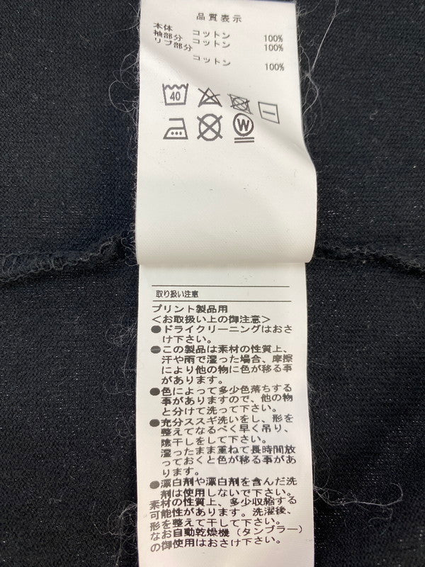 【中古品】【メンズ】 DESCENDANT ディセンダント MILITIA LAYERED LS TEE ミリティアレイヤードロングススリーブ Tシャツ 142-260110-zi-10-min サイズ：3 カラー：ブラック 万代Net店