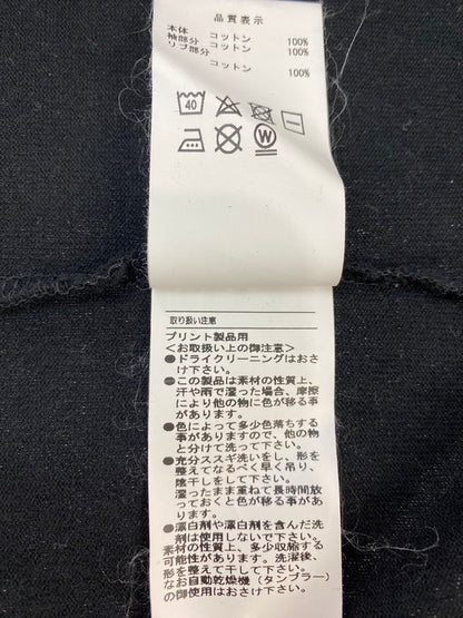 【中古品】【メンズ】 DESCENDANT ディセンダント MILITIA LAYERED LS TEE ミリティアレイヤードロングススリーブ Tシャツ 142-260110-zi-10-min サイズ：3 カラー：ブラック 万代Net店