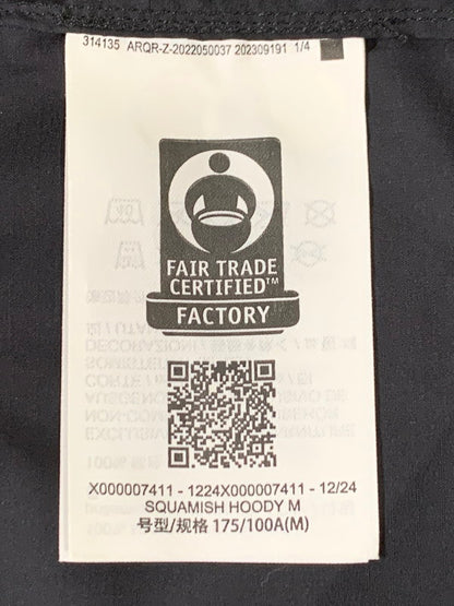 【中古品】【メンズ】 ARC'TERYX アークテリクス SQUAMISH HOODY X000007411-1224X000007411 スコーミッシュフーディー アウター ジャケット 144-251201-kk-13-min サイズ：M カラー：ブラック 万代Net店