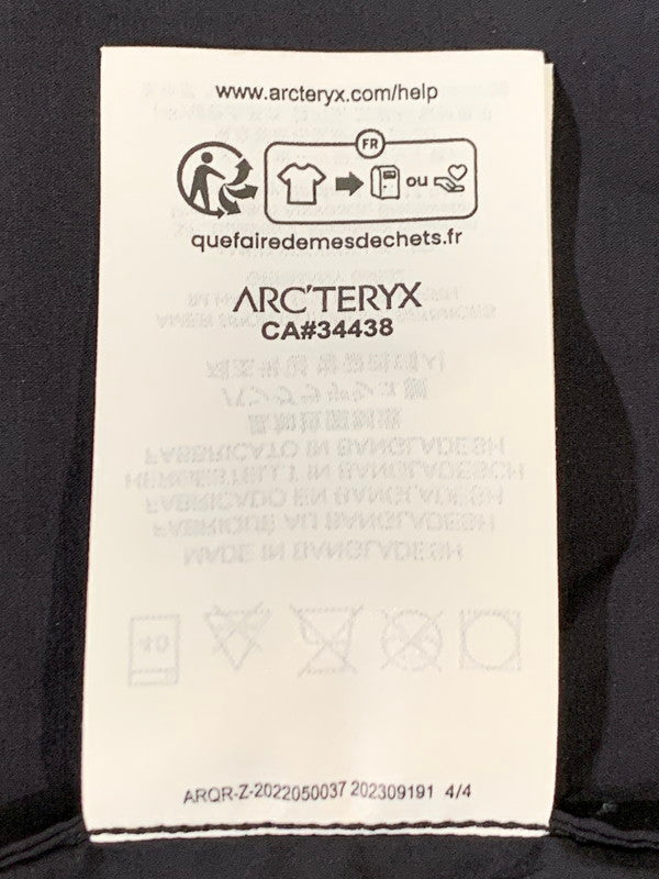 【中古品】【メンズ】 ARC'TERYX アークテリクス SQUAMISH HOODY X000007411-1224X000007411 スコーミッシュフーディー アウター ジャケット 144-251201-kk-13-min サイズ：M カラー：ブラック 万代Net店