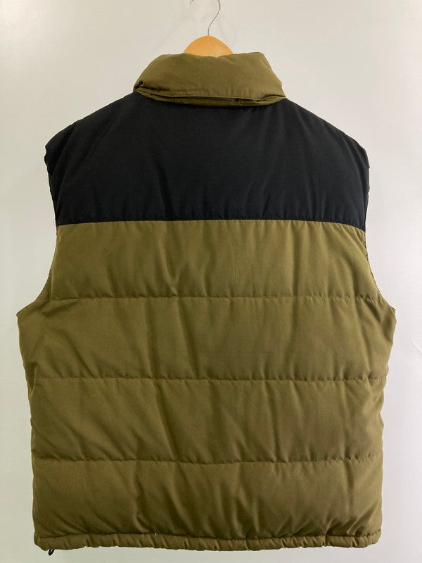 【中古品】【メンズ】 THE NORTH FACE ザ・ノースフェイス BAFFIN VEST ND-1037 バフィン ベスト メンズ アウター ダウンベスト 144-251130-em-27-min サイズ：Ｌ　 カラー：カーキ 万代Net店