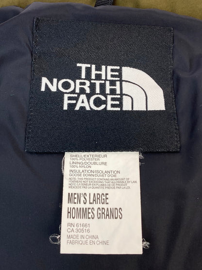 【中古品】【メンズ】 THE NORTH FACE ザ・ノースフェイス BAFFIN VEST ND-1037 バフィン ベスト メンズ アウター ダウンベスト 144-251130-em-27-min サイズ：Ｌ　 カラー：カーキ 万代Net店