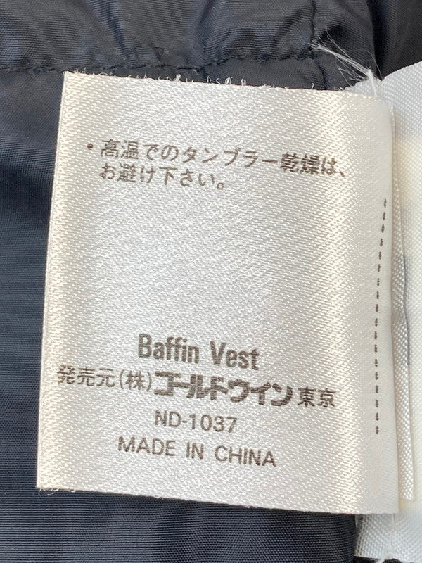 【中古品】【メンズ】 THE NORTH FACE ザ・ノースフェイス BAFFIN VEST ND-1037 バフィン ベスト メンズ アウター ダウンベスト 144-251130-em-27-min サイズ：Ｌ　 カラー：カーキ 万代Net店
