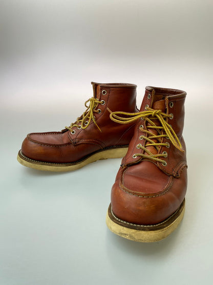 【中古品】【メンズ】 RED WING レッドウィング 90年代 表四角犬タグ 8875 IRISH SETTER アイリッシュ セッター ブーツ 靴 164-251204-jt-09-min サイズ：US 9 E カラー：ブラウン 万代Net店