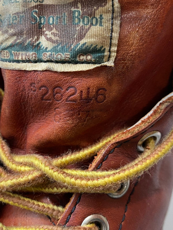 【中古品】【メンズ】 RED WING レッドウィング 90年代 表四角犬タグ 8875 IRISH SETTER アイリッシュ セッター ブーツ 靴 164-251204-jt-09-min サイズ：US 9 E カラー：ブラウン 万代Net店