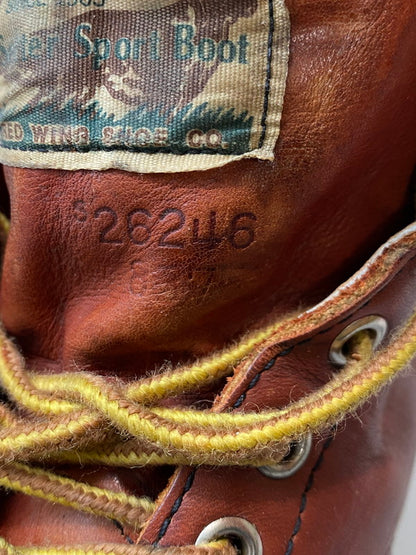 【中古品】【メンズ】 RED WING レッドウィング 90年代 表四角犬タグ 8875 IRISH SETTER アイリッシュ セッター ブーツ 靴 164-251204-jt-09-min サイズ：US 9 E カラー：ブラウン 万代Net店