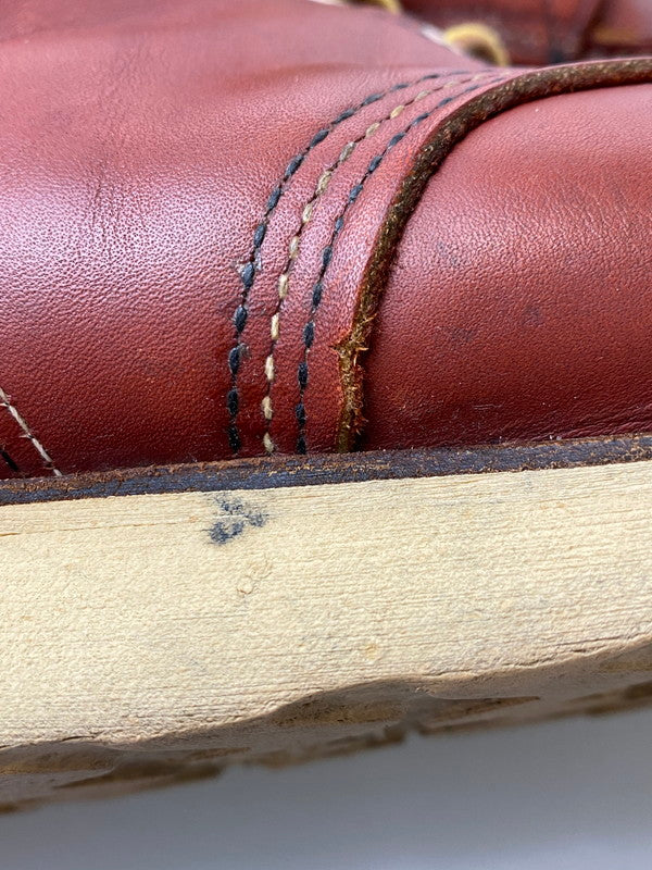 【中古品】【メンズ】 RED WING レッドウィング 90年代 表四角犬タグ 8875 IRISH SETTER アイリッシュ セッター ブーツ 靴 164-251204-jt-09-min サイズ：US 9 E カラー：ブラウン 万代Net店