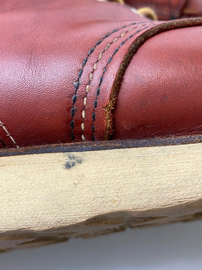 【中古品】【メンズ】 RED WING レッドウィング 90年代 表四角犬タグ 8875 IRISH SETTER アイリッシュ セッター ブーツ 靴 164-251204-jt-09-min サイズ：US 9 E カラー：ブラウン 万代Net店