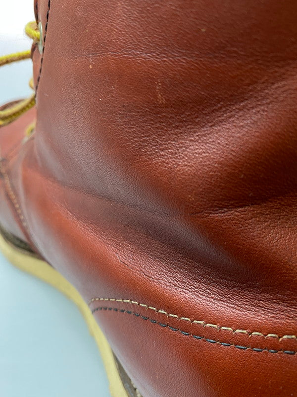 【中古品】【メンズ】 RED WING レッドウィング 90年代 表四角犬タグ 8875 IRISH SETTER アイリッシュ セッター ブーツ 靴 164-251204-jt-09-min サイズ：US 9 E カラー：ブラウン 万代Net店