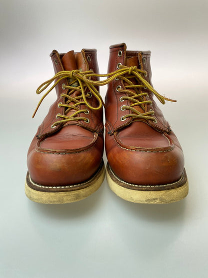 【中古品】【メンズ】 RED WING レッドウィング 90年代 表四角犬タグ 8875 IRISH SETTER アイリッシュ セッター ブーツ 靴 164-251204-jt-09-min サイズ：US 9 E カラー：ブラウン 万代Net店