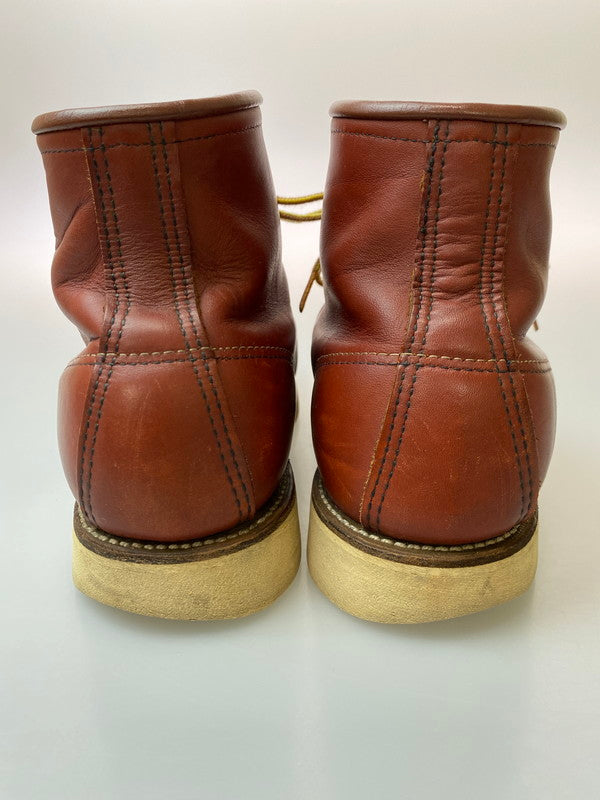 【中古品】【メンズ】 RED WING レッドウィング 90年代 表四角犬タグ 8875 IRISH SETTER アイリッシュ セッター ブーツ 靴 164-251204-jt-09-min サイズ：US 9 E カラー：ブラウン 万代Net店