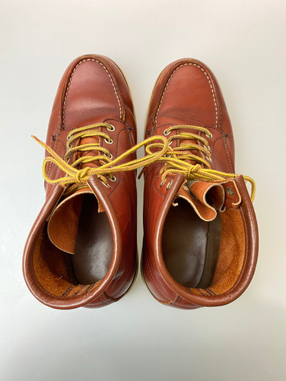 【中古品】【メンズ】 RED WING レッドウィング 90年代 表四角犬タグ 8875 IRISH SETTER アイリッシュ セッター ブーツ 靴 164-251204-jt-09-min サイズ：US 9 E カラー：ブラウン 万代Net店