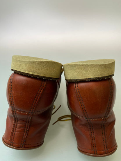 【中古品】【メンズ】 RED WING レッドウィング 90年代 表四角犬タグ 8875 IRISH SETTER アイリッシュ セッター ブーツ 靴 164-251204-jt-09-min サイズ：US 9 E カラー：ブラウン 万代Net店