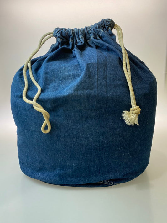 【中古品】【メンズ/レディース】 U.S.NAVY ユーエスネイビー 40 S デニム ランドリーバッグ 188-251204-jt-15-min カラー：インディゴ 万代Net店