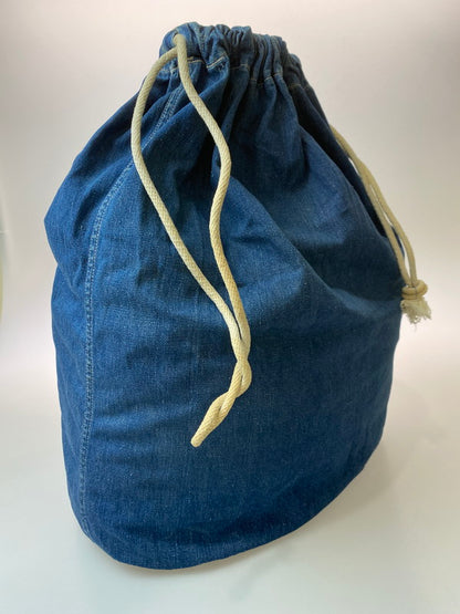 【中古品】【メンズ/レディース】 U.S.NAVY ユーエスネイビー 40 S デニム ランドリーバッグ 188-251204-jt-15-min カラー：インディゴ 万代Net店