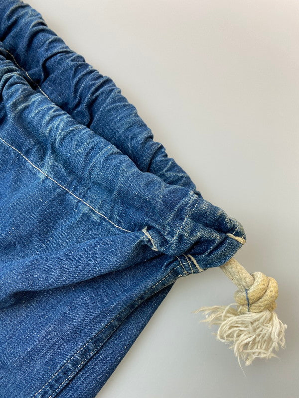 【中古品】【メンズ/レディース】 U.S.NAVY ユーエスネイビー 40 S デニム ランドリーバッグ 188-251204-jt-15-min カラー：インディゴ 万代Net店