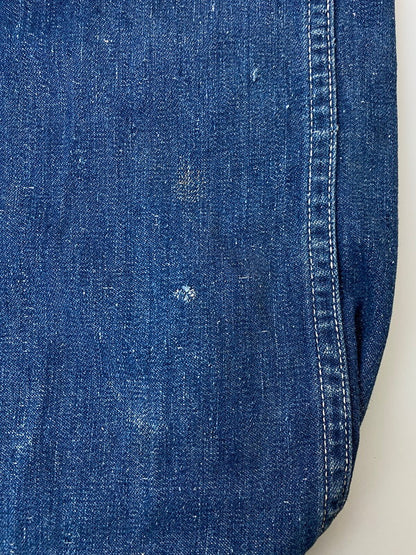 【中古品】【メンズ/レディース】 U.S.NAVY ユーエスネイビー 40 S デニム ランドリーバッグ 188-251204-jt-15-min カラー：インディゴ 万代Net店