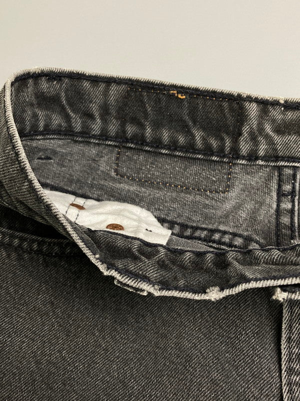 【現状渡し品】【メンズ】 Levi's リーバイス 90'S 後染め 505 BLACK DENIM PANTS 90年代 ブラック デニム パンツ メンズ ボトムス ジーンズ ジーパン 157-251208-em-01-min サイズ：M カラー：グレー 万代Net店