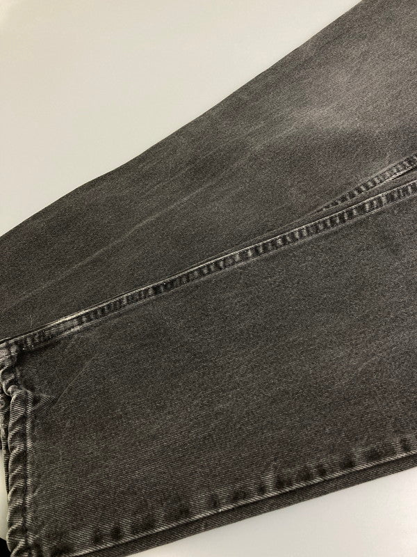 【現状渡し品】【メンズ】 Levi's リーバイス 90'S 後染め 505 BLACK DENIM PANTS 90年代 ブラック デニム パンツ メンズ ボトムス ジーンズ ジーパン 157-251208-em-01-min サイズ：M カラー：グレー 万代Net店