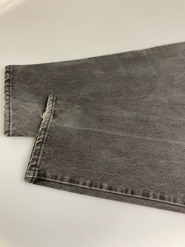 【現状渡し品】【メンズ】 Levi's リーバイス 90'S 後染め 505 BLACK DENIM PANTS 90年代 ブラック デニム パンツ メンズ ボトムス ジーンズ ジーパン 157-251208-em-01-min サイズ：M カラー：グレー 万代Net店