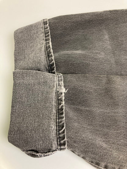 【現状渡し品】【メンズ】 Levi's リーバイス 90'S 後染め 505 BLACK DENIM PANTS 90年代 ブラック デニム パンツ メンズ ボトムス ジーンズ ジーパン 157-251208-em-01-min サイズ：M カラー：グレー 万代Net店