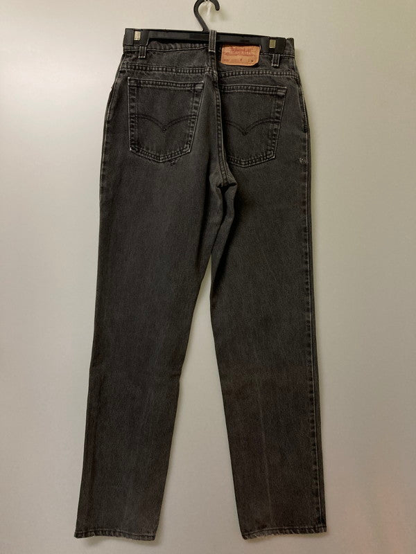 【現状渡し品】【メンズ】 Levi's リーバイス 90'S 後染め 505 BLACK DENIM PANTS 90年代 ブラック デニム パンツ メンズ ボトムス ジーンズ ジーパン 157-251208-em-01-min サイズ：M カラー：グレー 万代Net店
