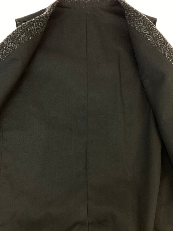 【中古美品】【メンズ】 HARRIS TWEED ハリスツイード OXFORD CLASSIC WOOL VEST 246201 オックスフォード クラシック ウールベスト トップス 141-251201-kk-63-min サイズ：M カラー：ブラック 万代Net店