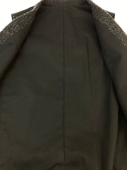 【中古美品】【メンズ】 HARRIS TWEED ハリスツイード OXFORD CLASSIC WOOL VEST 246201 オックスフォード クラシック ウールベスト トップス 141-251201-kk-63-min サイズ：M カラー：ブラック 万代Net店