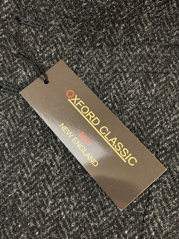 【中古美品】【メンズ】 HARRIS TWEED ハリスツイード OXFORD CLASSIC WOOL VEST 246201 オックスフォード クラシック ウールベスト トップス 141-251201-kk-63-min サイズ：M カラー：ブラック 万代Net店