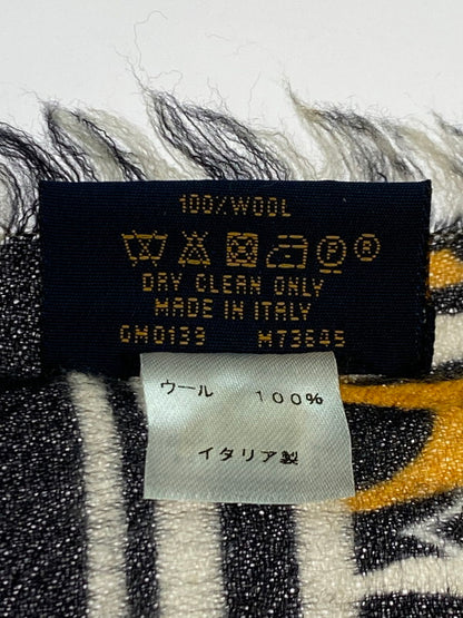 【中古美品】【レディース】 LOUIS VUITTON ルイ・ヴィトン エトール モノグラム ジャングル ストール M73645 ショール マフラー アニマル柄 179-251130-em-48-min カラー：アニマル柄 万代Net店